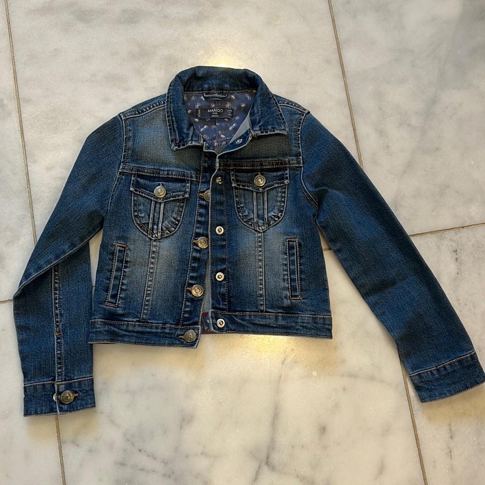 Mango girls denim jacket